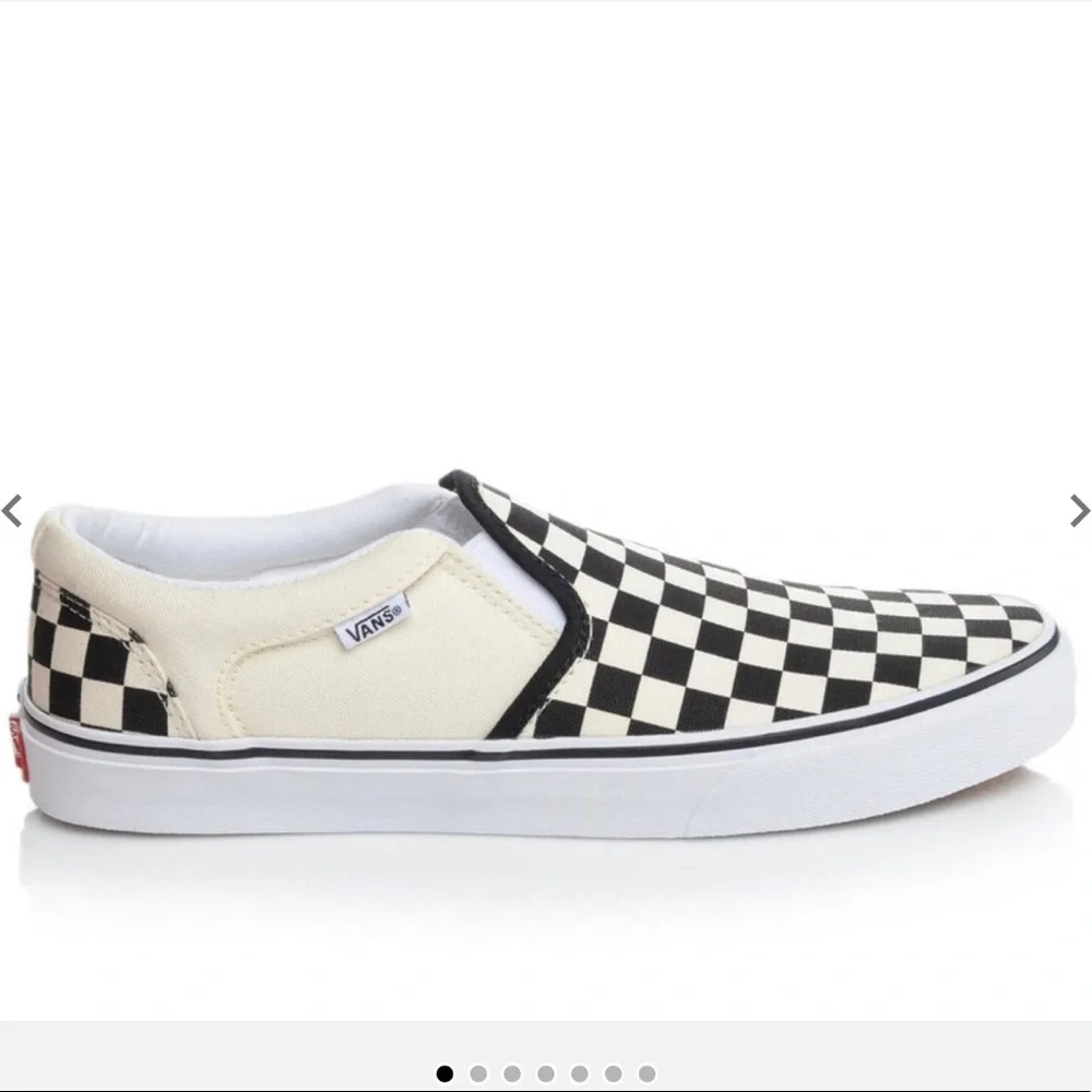 Vans practically new